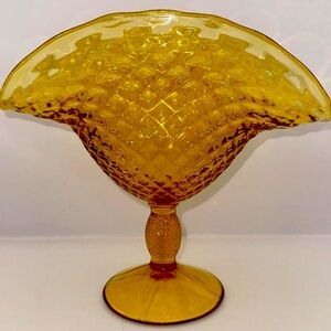 Depression art deco vase